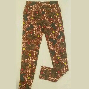 Lularoe Elephants One Size Women's Leggings 2-10